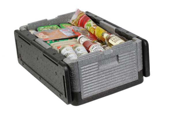 Flip-Box big (a.k.a. Flip-Box UL), klappbare Transport & Logistikbox, GN1/1