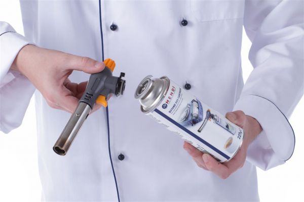 CrËme-Br˚lée-Brenner - Set Brenner und Nachfüllkartusche